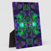 Kaleidoscoop-bloempatroon Fotoplaat (Zijkant)