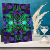 Kaleidoscoop-bloempatroon Fotoplaat (Zijkant)