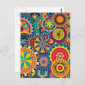 Kaleidoscoop Briefkaart (Voorkant / Achterkant)