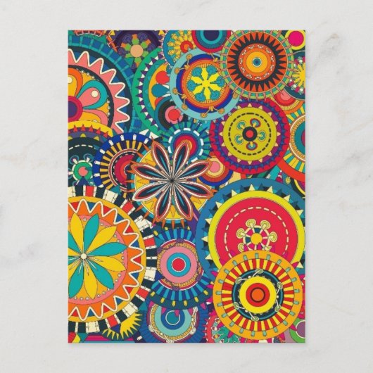 Kaleidoscoop Briefkaart (Voorkant)