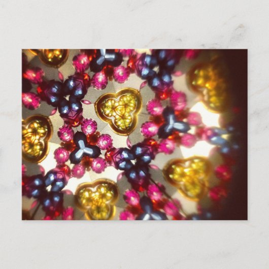 Kaleidoscoop Briefkaart (Voorkant)