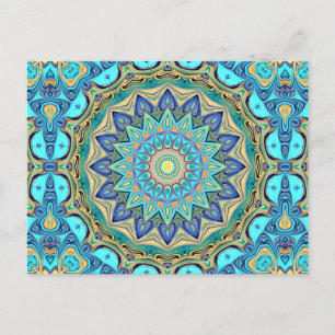 Kaleidoscoop briefkaart
