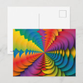 Kaleidoscoop Briefkaart (Voorkant / Achterkant)