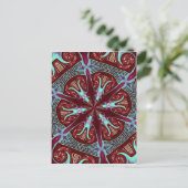 Kaleidoscoop Briefkaart (Staand voorkant)
