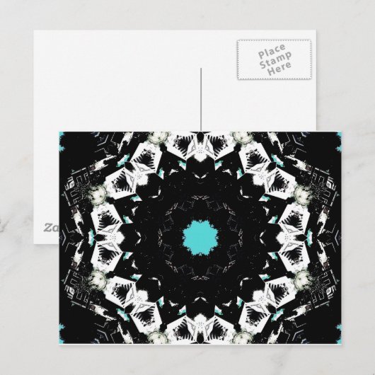 Kaleidoscoop Briefkaart (Voorkant / Achterkant)