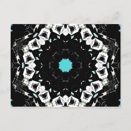 Kaleidoscoop Briefkaart (Voorkant)