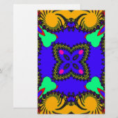 Kaleidoscoop Briefpapier (Voorkant / Achterkant)