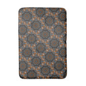Kaleidoscoop Bruin Star patroon kleine HB diag Badmat (Voorkant Verticaal)