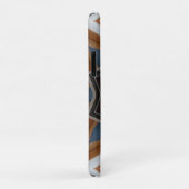 Kaleidoscoop bruine ster Case-Mate iPhone case (Achterkant/rechts)