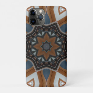 Kaleidoscoop bruine ster Case-Mate iPhone case
