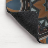 Kaleidoscoop Bruine ster Muismat (Hoek)