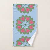 Kaleidoscoop Caladium Leaf Bad Handdoek (Handdoek)