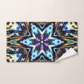 Kaleidoscoop cartoon omringd door pompoen bad handdoek (Handdoek)