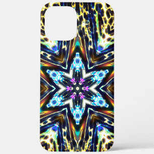 Kaleidoscoop cartoon omringd door pompoen Case-Mate iPhone case