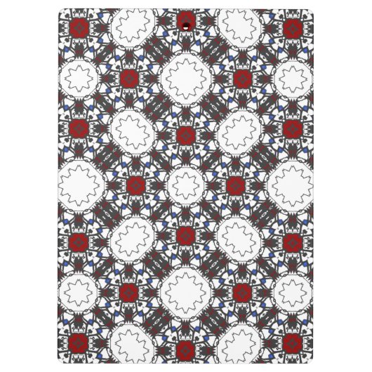 Kaleidoscoop deel drie van deel vier klembord (Achterkant)