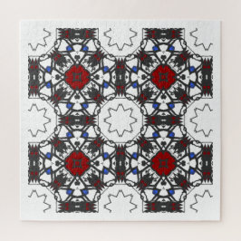 Kaleidoscoop deel drie van deel vier legpuzzel