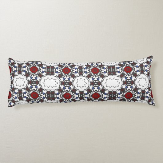 Kaleidoscoop deel drie van deel vier lichaamskussen (Achterkant)