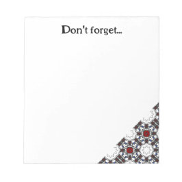 Kaleidoscoop deel drie van deel vier notitieblok