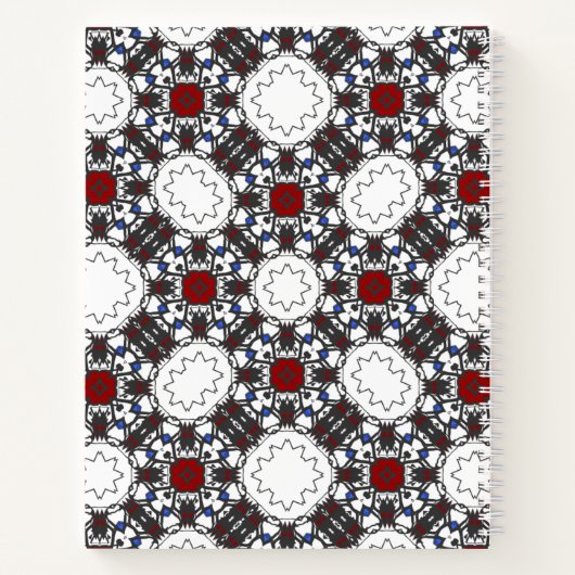 Kaleidoscoop deel drie van deel vier notitieboek (Achterkant)