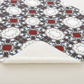 Kaleidoscoop deel drie van deel vier sherpa deken (3/4)