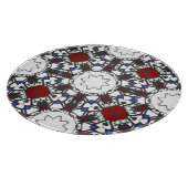 Kaleidoscoop deel drie van deel vier snijplank (Hoek)