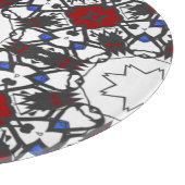 Kaleidoscoop deel drie van deel vier snijplank (Hoek)