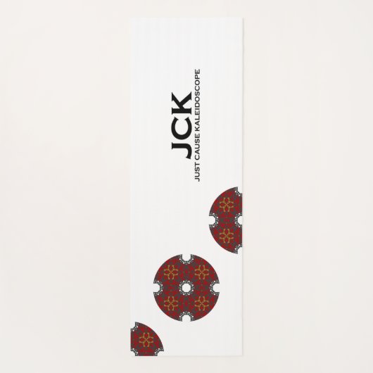 Kaleidoscoop deel drie van deel vier yogamat (Achterkant)