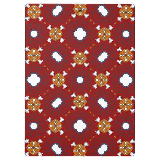 Kaleidoscoop deel vier art elf klembord (Achterkant)