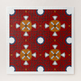 Kaleidoscoop deel vier art elf legpuzzel