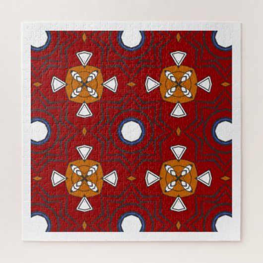 Kaleidoscoop deel vier art elf legpuzzel (Verticaal)