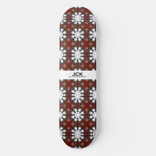 Kaleidoscoop deel vier art elf persoonlijk skateboard (Voorkant)