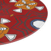 Kaleidoscoop deel vier art elf snijplank (Hoek)