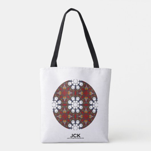 Kaleidoscoop deel vier art elf tote bag (Achterkant)
