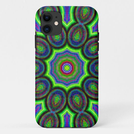 Kaleidoscoop Digitaal Kunstpatroon 6 Case-Mate iPhone Case (Achterkant)