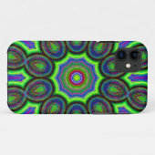 Kaleidoscoop Digitaal Kunstpatroon 6 Case-Mate iPhone Case (Achterkant (horizontaal))