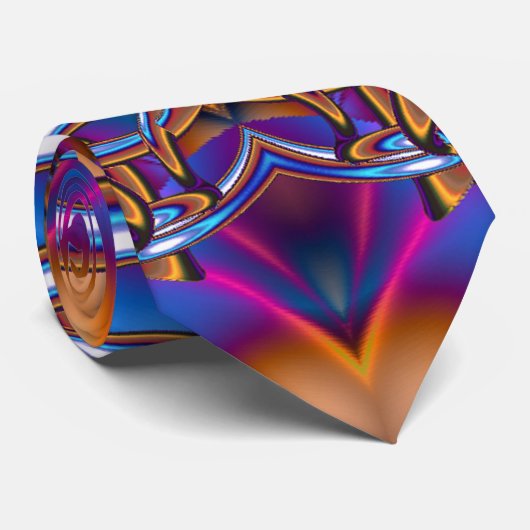 Kaleidoscoop drie stropdas (Opgerold)