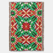 Kaleidoscoop Droom Mandala Kunst Deken (Voorkant Verticaal)