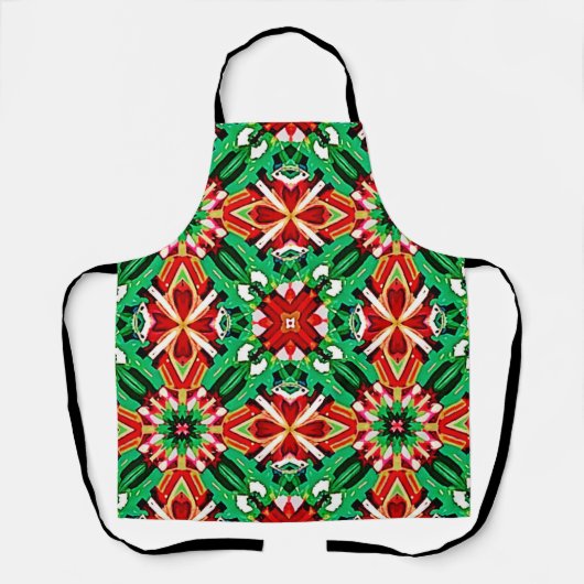 Kaleidoscoop Droom Mandala Kunst Schort (Voorkant)