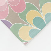 Kaleidoscoop Fleece Deken (Hoek)