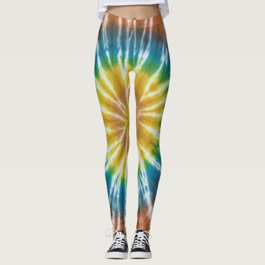 Kaleidoscoop Flow Leggings (Voorkant)