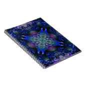 Kaleidoscoop Fractal 531 Notitieboek (Rechterzijde)