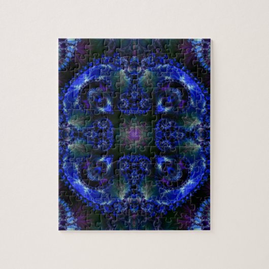 Kaleidoscoop Fractal 532 Legpuzzel (Verticaal)