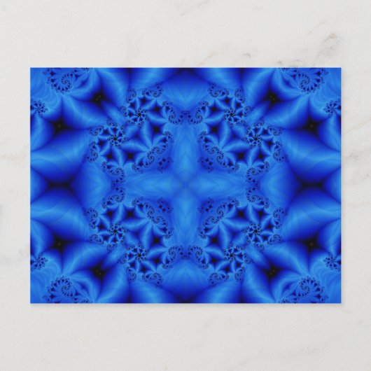 Kaleidoscoop Fractal 539 Briefkaart (Voorkant)