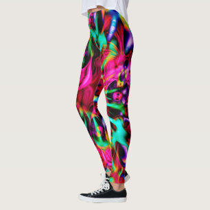 Kaleidoscoop Fractal - Apophysis I + uw ideeën Leggings