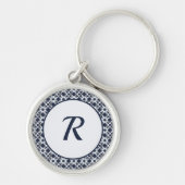 Kaleidoscoop geometrisch patroon sleutelhanger (Voorkant)