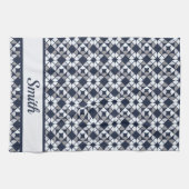 Kaleidoscoop geometrisch patroon theedoek (Horizontaal)