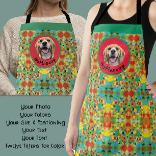 Kaleidoscoop Gepersonaliseerde Huisdier Foto Hond Schort