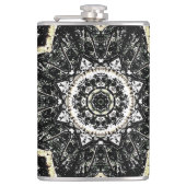 Kaleidoscoop Gothisch Heupfles (Voorkant)