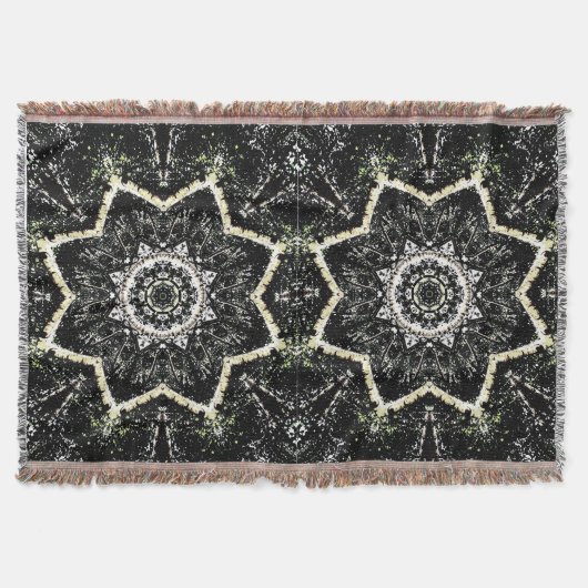 Kaleidoscoop Gotisch Deken (Voorkant)