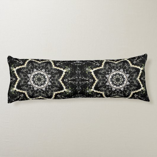 Kaleidoscoop Gotisch Lichaamskussen (Achterkant)